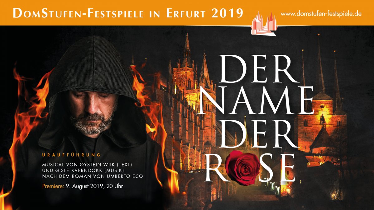 Erfurt Domstufen Festspiele Der Name Der Roseonline Merker