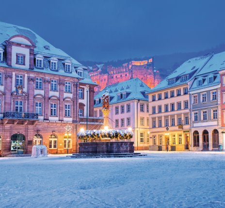Winterliches Heidelberg © Boris Stroujko - shutterstock.com