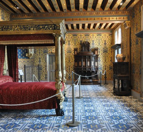 Zimmer von Henrich III. - Schloss Blois © Sarah Dusautoir - fotolia.com