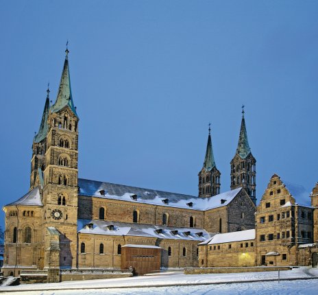 Kaiserdom im Winter © BAMBERG Tourismus & Kongress Service/Sonja Krebs & Erich Weiss 