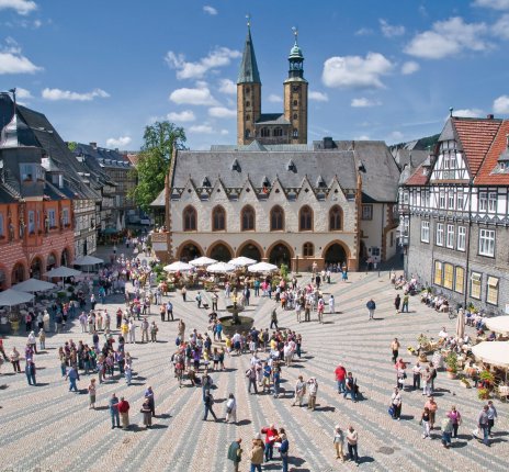 Marktplatz in Goslar © GOSLAR Marketing GmbH, Stefan Schiefer 