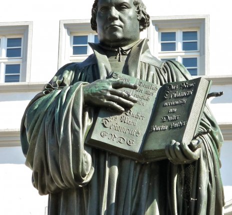 Lutherdenkmal in Wittenberg © Tourist-Information Lutherstadt Wittenberg