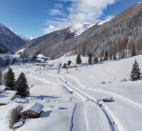 Winterlandschaft im Ahrntal © IDM Südtirol/Filippo Galluzzi