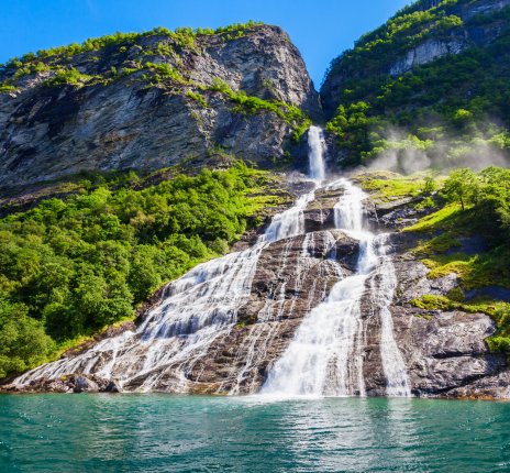 Wasserfall im Geirangerfjord © saiko3p-stock.adobe.com