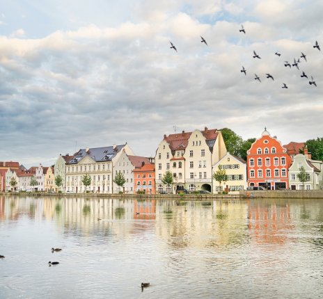 Blick auf die Mühleninsel - Landshut © erlebe.bayern – Tobias Gerber