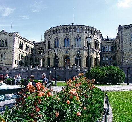 Das Parlament in Oslo 
