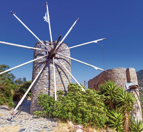 Windmühlen auf der Lassithi Hochebene © Patryk Kosmider-fotolia.com