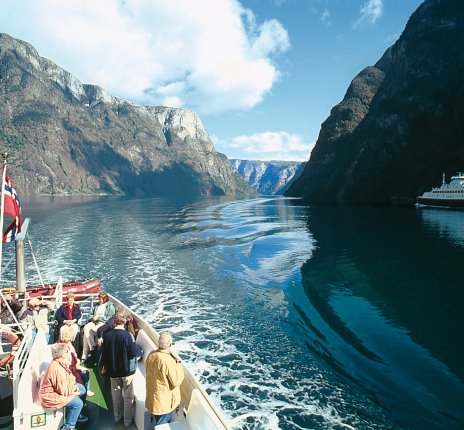 Schiffsfahrt auf dem Sognefjord © Katalogwerkstatt