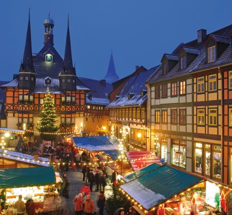 Weihnachtsmarkt in Wernigerode © Peter Eckert