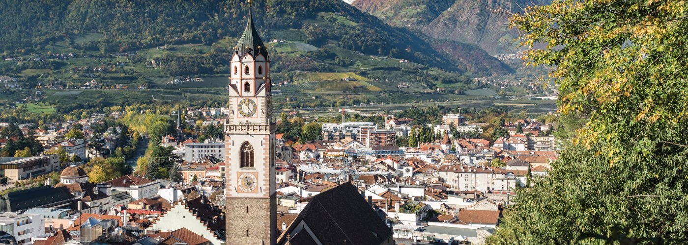 Blick über Meran