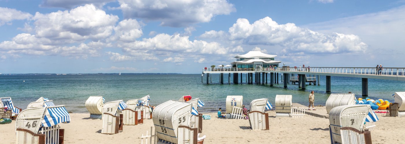 Strand und Seebrücke Timmendorfer Strand